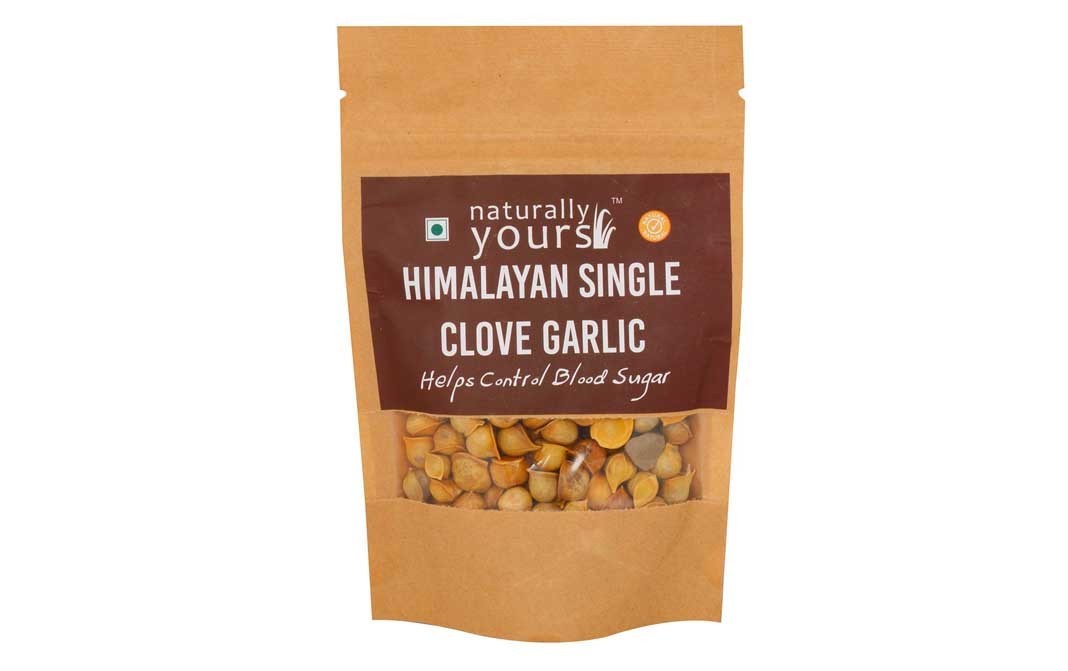 Naturally yours Himalayan Single Clove Garlic   Pack  50 grams